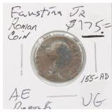 Faustina Jr. Imperial Roman Coin 155 AD