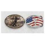 20th Anniversary Cheyenne Gunslingers Belt Buckles