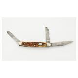 Vintage 3 Blade Western Boulder Pocket Knife