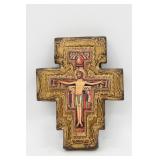 San Damiano Jesus Christ Wall Cross Plaque