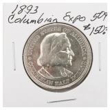 1893 Columbian Expo Silver Half Dollar Coin
