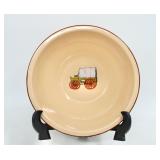 Vintage 10' Marble Canyon Enamelware Bowl