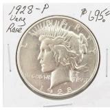 1928-P Silver Peace Dollar Coin Very RARE