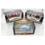 (X3) VIntage ERTL Streed Rod 1/18 Die Cast Cars