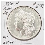 1884-P BU Morgan Silver Dollar Coin