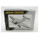 NIB JOHN DEERE Beechcraft Die Cast Airplane