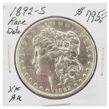 1892-S BU Morgan Silver Dollar Coin RARE Date