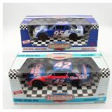 (X2) NIB Ertl Coors & Bush Metal Die Cast Cars