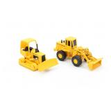 ERTL 1/64 John Deere Metal Die Cast Dozer & Loader