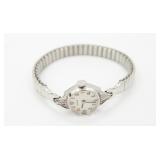 Ladies Bulova 17-Jewel 10K RG Swiss Wrist Watch