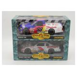 (X2) NIB ERTL 1/18 Scale Race Car & Truck