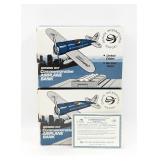 (X2) Denver Int Airport Commemorative Cast Banks