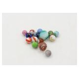 Lot (15) Vintage Marbles