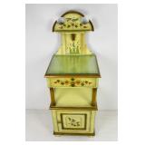 Vintage Hand Painted Folk Art Cabinet