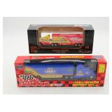 (X2) RC Die Cast Nascar Tractor Trailer Transports