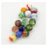 Lot of (15) Vintage Toy Marbles