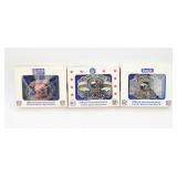 (3) Vintage Siskiyou Denver Broncos Belt Buckles
