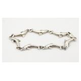 Sterling Silver KABANA Dolphin Bracelet