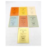(7) 1950's Over Trails of Yesterday Mining Books