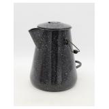 Vintage US Navy Vollrath Co WWII Enamel Coffee Pot