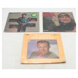 (3) Sealed Vinyl Record Albums Haggard Nelson