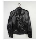 Vintage Harley Davidson Leather Zipper Jacket