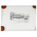 Signed 1982 F.E. Warren Air Force Base Litho