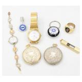 Vintage Costume Jewelry & Watch Lot