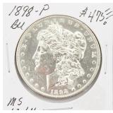 1898-P BU Morgan Silver Dollar Coin
