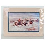 Charles M. Russell 'Christmas Party at the Ranch'