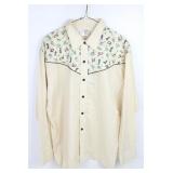 Vintage Chisholm Trail Western Cowboy Shirt