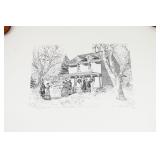 Signed 1983 F.E. Warren Air Force Base Lithograph