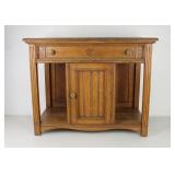 Antique Mission Oak Cabinet w/ Drawer