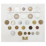 Vintage Estate Coin, Stamp & Token Lot