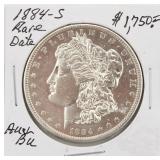 1884-S Morgan Silver Dollar Coin RARE Date