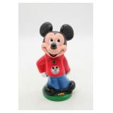 Vintage Mickey Mouse Club House Rubber Coin Bank