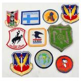Vintage Patch Lot Military, Postal, Snoopy Etc.