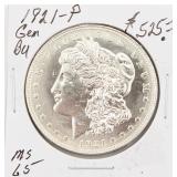 1921-P BU Morgan Silver Dollar Coin
