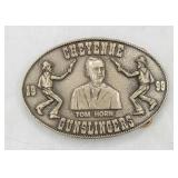 1999 Cheyenne Gunslingers TOM HORN Belt Buckle
