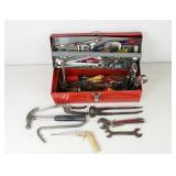 Tool Box Packed Full of Various Hand Tools