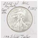 2022-W KEY Date BU American Silver Eagle Dollar