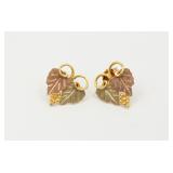 12K Black Hills Gold Earrings
