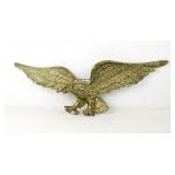 Solid Brass Hanging Eagle Sculpture