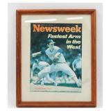 1975 Autographed NOLAN RYAN Newsweek Magazine