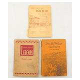 (3) Western Book Lot Death Valley Signed Copy