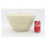 Large Vintage McCoy #14 Stripe Ovenware Bowl