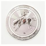 1 TROY OZ .9999 Fine Silver Scottsdale Mint Round