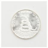 1 OZ .999 Silver Boston Tea Party 1773 Round
