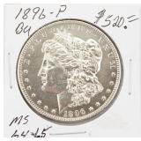 1896-P BU Morgan Silver Dollar Coin