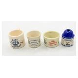 Lot of (4) Vintage Shaving Mugs